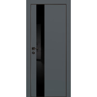 Дверь Profilo Porte PX-10 черная кромка Графит матовый Дверь Profilo Porte PX-10 черная кромка Графит матовый