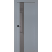 Дверь Profilo Porte PX-10 черная кромка Серый матовый