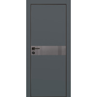 Дверь Profilo Porte PX-13 черная кромка Графит матовый