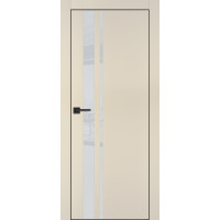 Дверь Profilo Porte PX-16 черная кромка Бежевый матовый