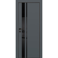 Дверь Profilo Porte PX-16 черная кромка Графит матовый Дверь Profilo Porte PX-16 черная кромка Графит матовый