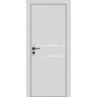 Дверь Profilo Porte PX-18 черная кромка Агат матовый