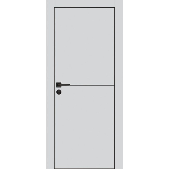 Дверь Profilo Porte PX-19 черная кромка Агат матовый