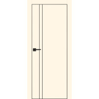 Дверь Profilo Porte PX-20 черная кромка Магнолия