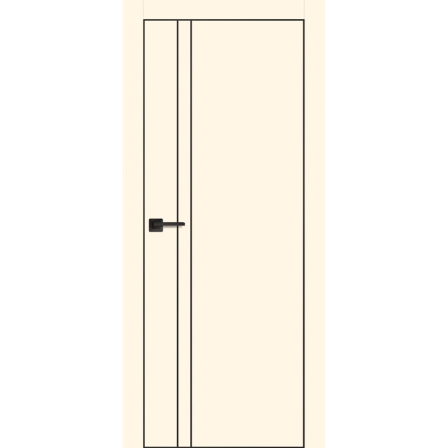 Дверь Profilo Porte PX-20 черная кромка Магнолия