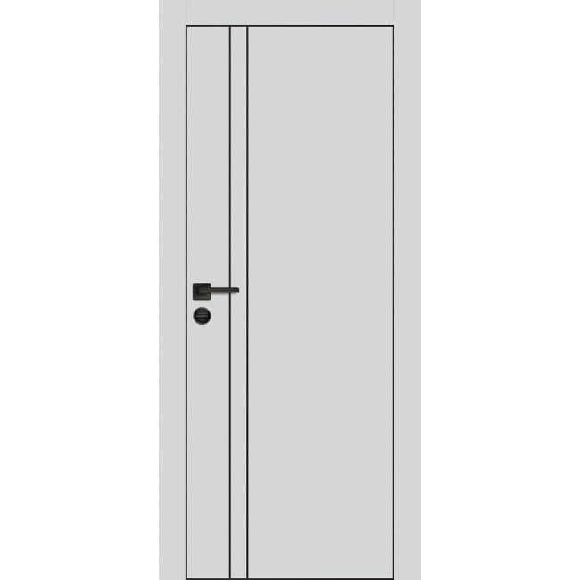 Дверь Profilo Porte PX-20 черная кромка Агат матовый