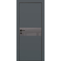 Дверь Profilo Porte PX-3 черная кромка Графит матовый