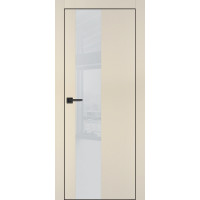 Дверь Profilo Porte PX-6 черная кромка Бежевый матовый