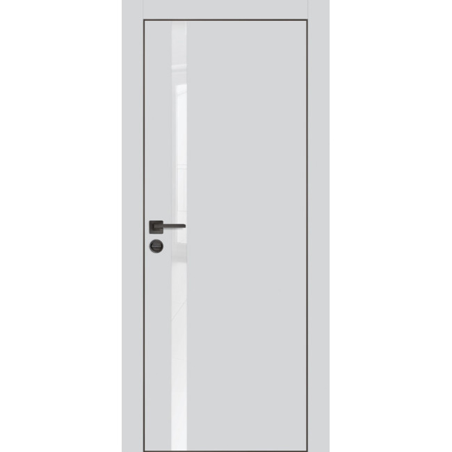 Дверь Profilo Porte PX-8 черная кромка Агат матовый