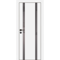 Дверь Profilo Porte PX-9 черная кромка Белый матовый