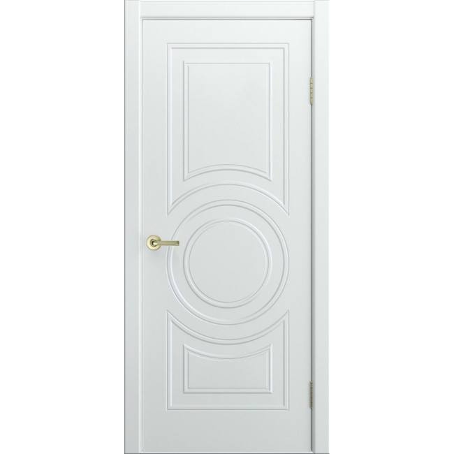 Межкомнатная дверь BP-DOORS Адриана-2Ф (фрезеровка Версаль) ДГ Белоснежный
