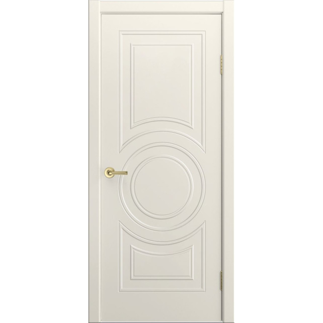 Межкомнатная дверь BP-DOORS Адриана-2Ф (фрезеровка Версаль) ДГ RAL 9010