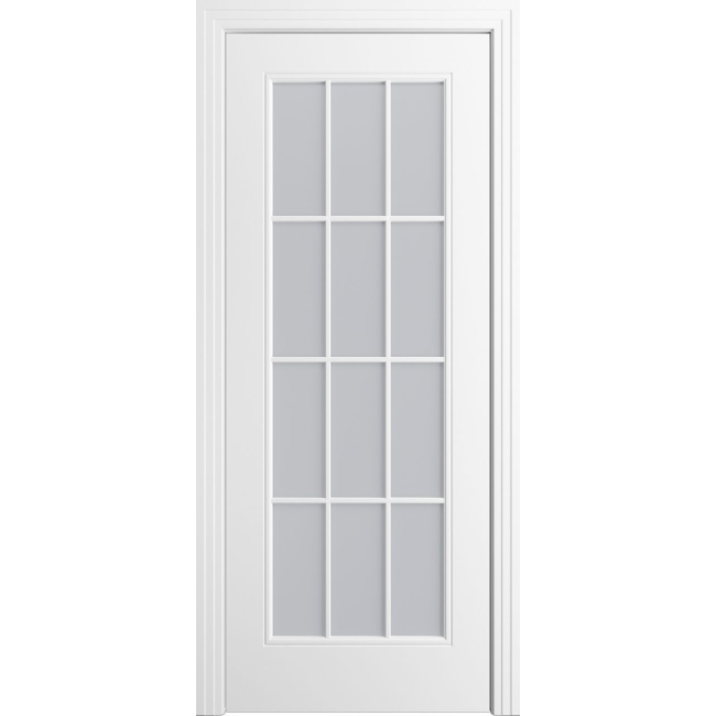 Межкомнатная дверь BP-DOORS Версаль-Ф Loft (12) ДО Белоснежный