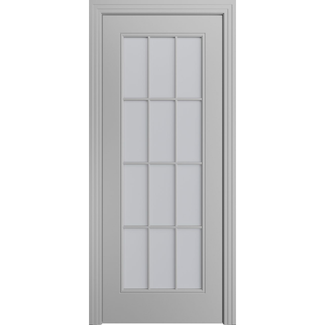 Межкомнатная дверь BP-DOORS Версаль-Ф Loft (12) ДО Светло серая