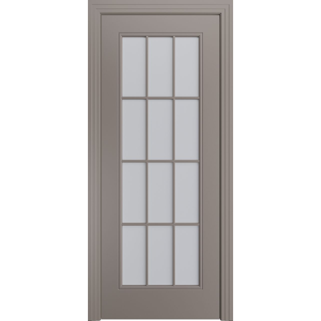Межкомнатная дверь BP-DOORS Версаль-Ф Loft (12) ДО Темно-серый
