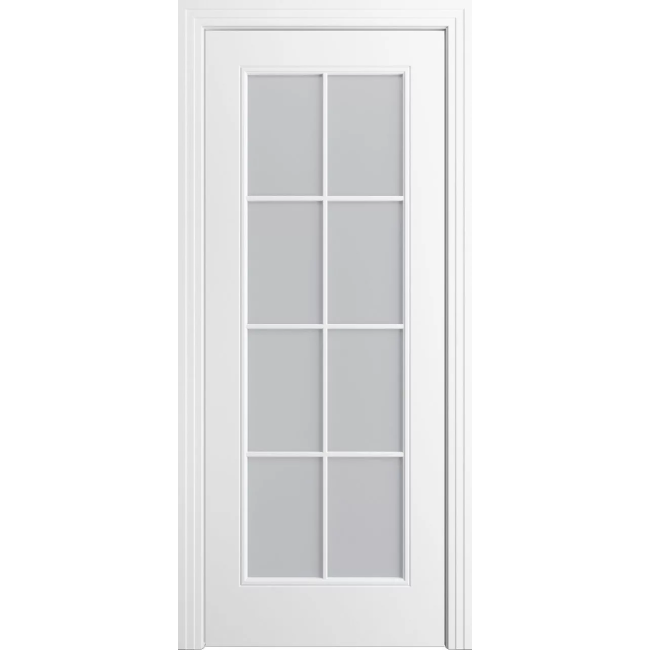 Межкомнатная дверь BP-DOORS Версаль-Ф Loft (8) ДО Белоснежный