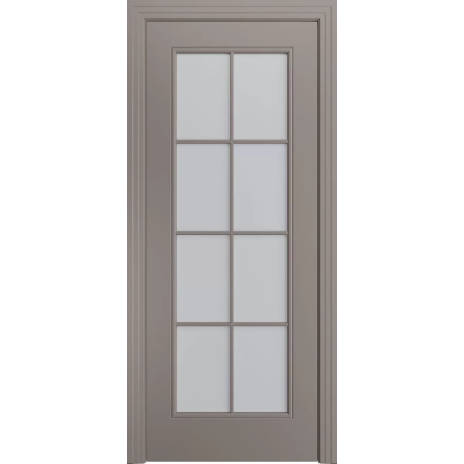 Межкомнатная дверь BP-DOORS Версаль-Ф Loft (8) ДО Темно-серый