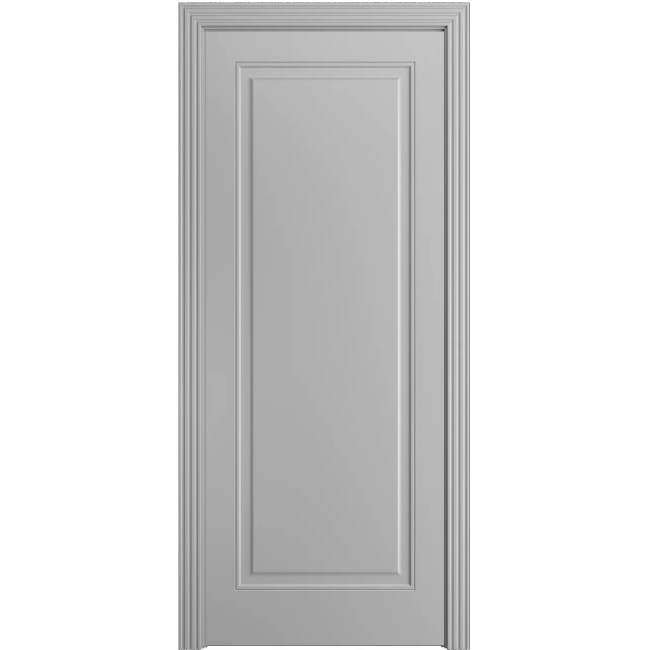 Межкомнатная дверь BP-DOORS Бьянка-1 ФР ДГ Светло серая