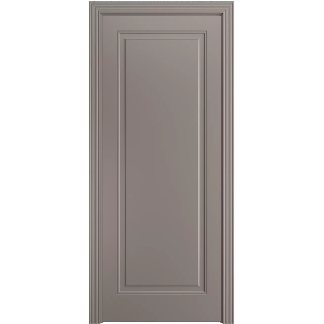 Межкомнатная дверь BP-DOORS Бьянка-1 ФР ДГ Темно-серый