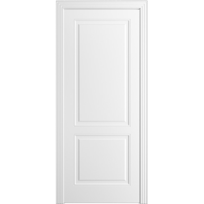 Межкомнатная дверь BP-DOORS Бьянка-2.1 ФР ДГ Белоснежный