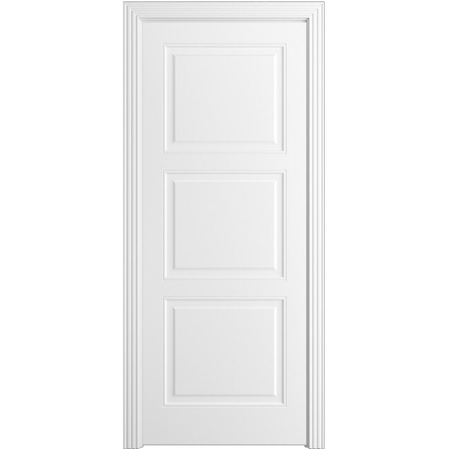 Межкомнатная дверь BP-DOORS Бьянка-8 ФР ДГ Белоснежный
