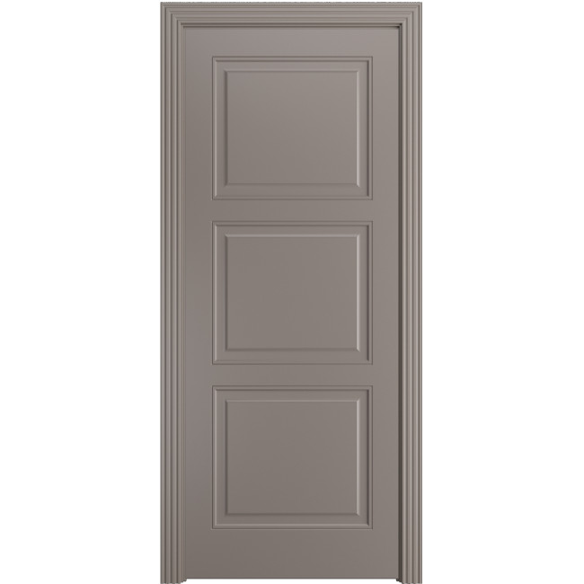 Межкомнатная дверь BP-DOORS Бьянка-8 ФР ДГ Темно-серый