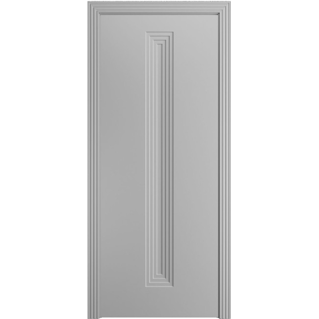 Межкомнатная дверь BP-DOORS Каролина-4 ДГ Светло серая