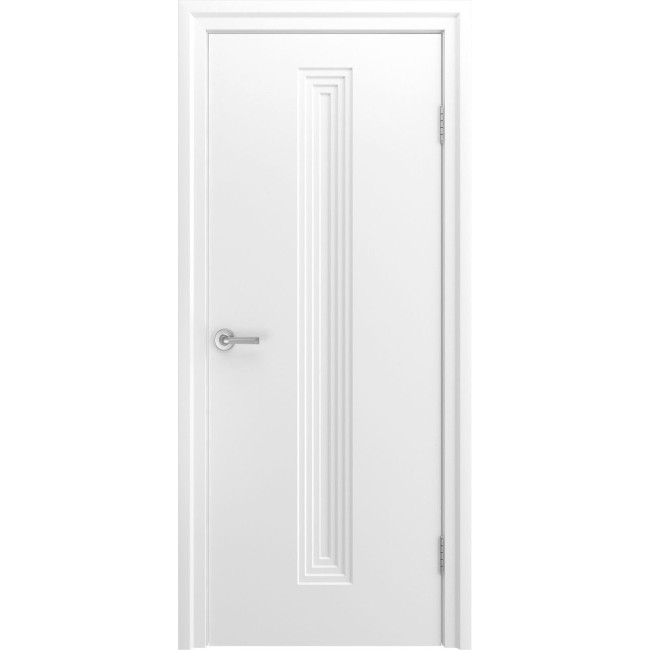 Межкомнатная дверь BP-DOORS Каролина-4 ДГ Белоснежный