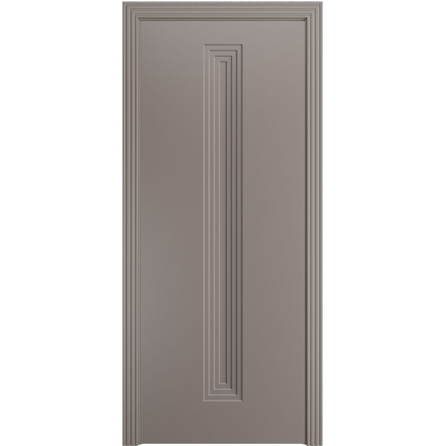 Межкомнатная дверь BP-DOORS Каролина-4 ДГ Темно-серый