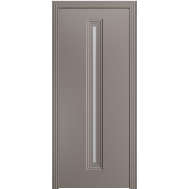 Межкомнатная дверь BP-DOORS Каролина-4 ДО Темно-серый