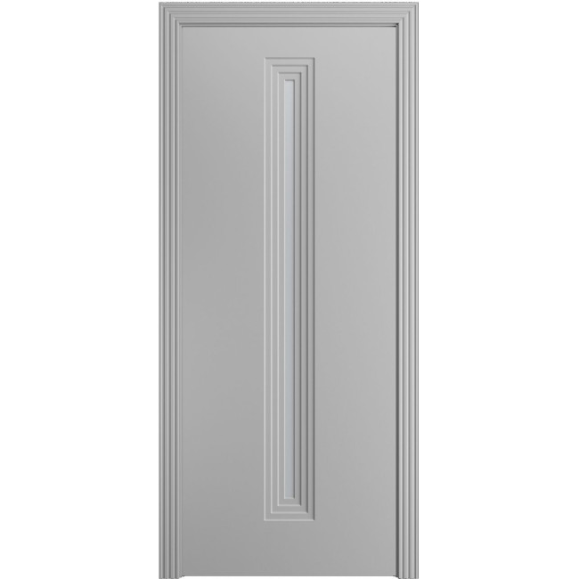 Межкомнатная дверь BP-DOORS Каролина-4 ДО Светло серая