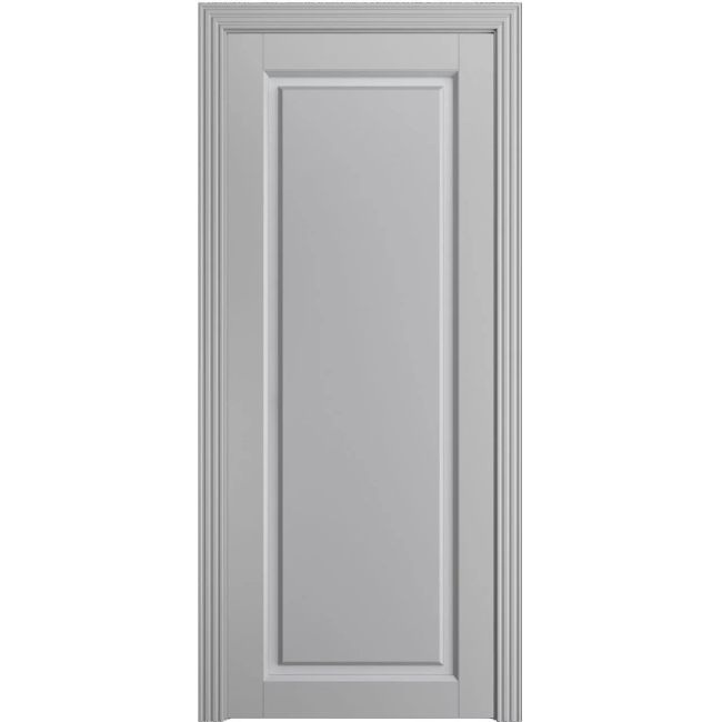 Межкомнатная дверь BP-DOORS Мадрид-1 ДО Светло серая
