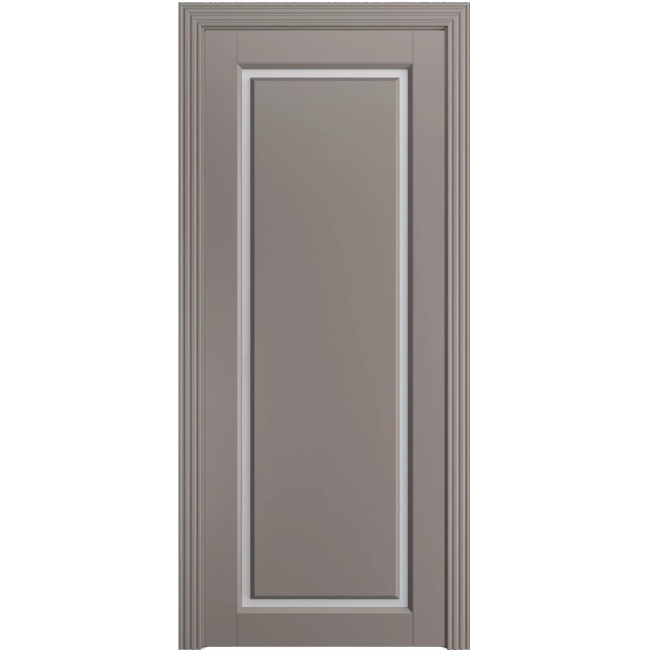 Межкомнатная дверь BP-DOORS Мадрид-1 ДО Темно-серый