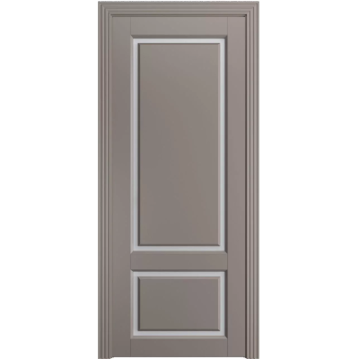 Межкомнатная дверь BP-DOORS Мадрид-2 ДО Темно-серый