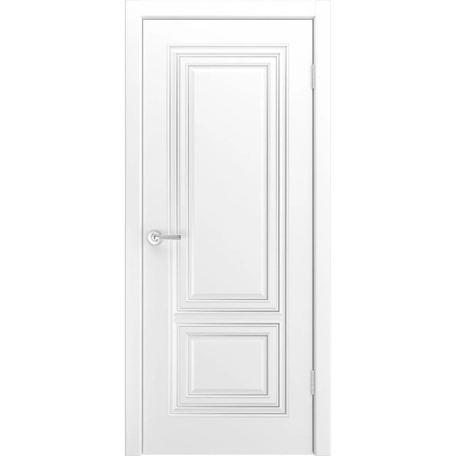 Межкомнатная дверь BP-DOORS Фави В0 ДГ Белый с патиной