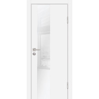 Дверь Profilo Porte P-6 Белый со стеклом Белоснежный Лакобель Дверь Profilo Porte P-6 Белый со стеклом Белоснежный Лакобель