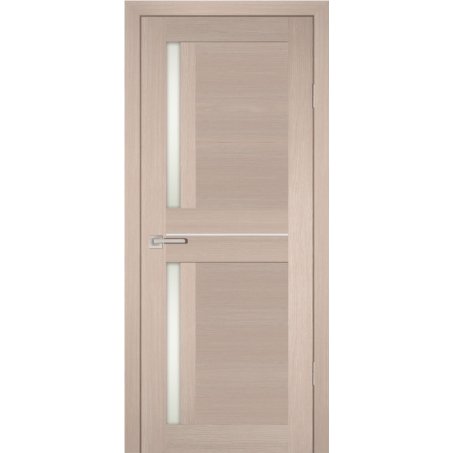 Дверь Profilo Porte PS-19 Капучино Мелинга со стеклом Белый сатинат