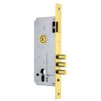 Корпус врезного замка с защёлкой DD900/C-45.85.3MR (900 3MR/CP W/B) PB латунь Корпус врезного замка с защёлкой DD900/C-45.85.3MR (900 3MR/CP W/B) PB латунь