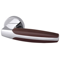 Ручка раздельная ARC URB2 CP/Brown-16 Хром/коричневый Ручка раздельная ARC URB2 CP/Brown-16 Хром/коричневый